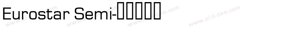 Eurostar Semi字体转换